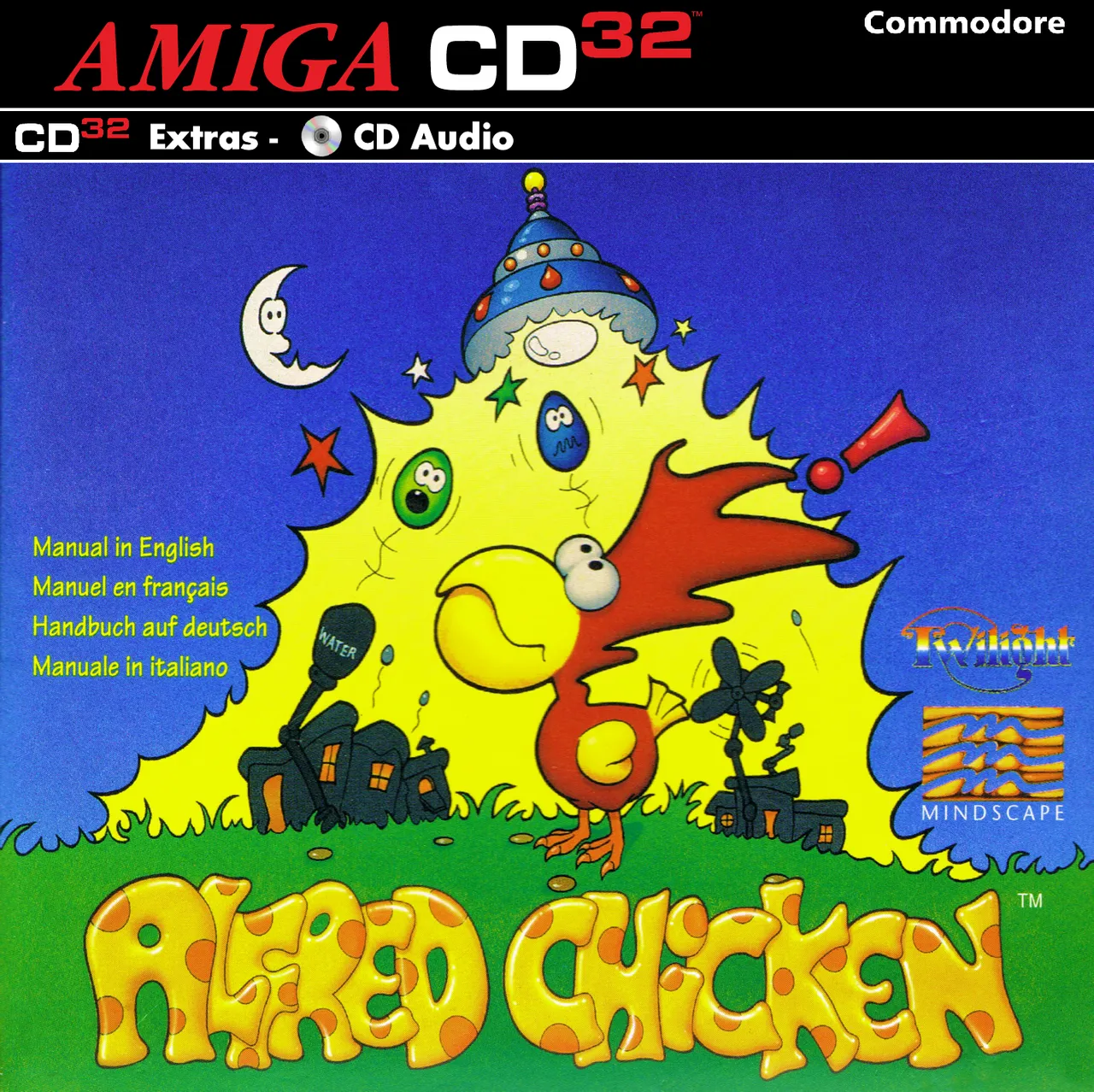 Alfred Chicken — Box - Front