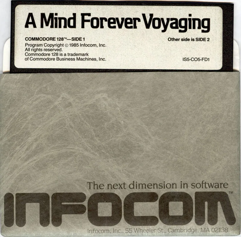 A Mind Forever Voyaging — Disc