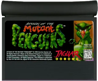 Attack of the Mutant Penguins — Box - Front