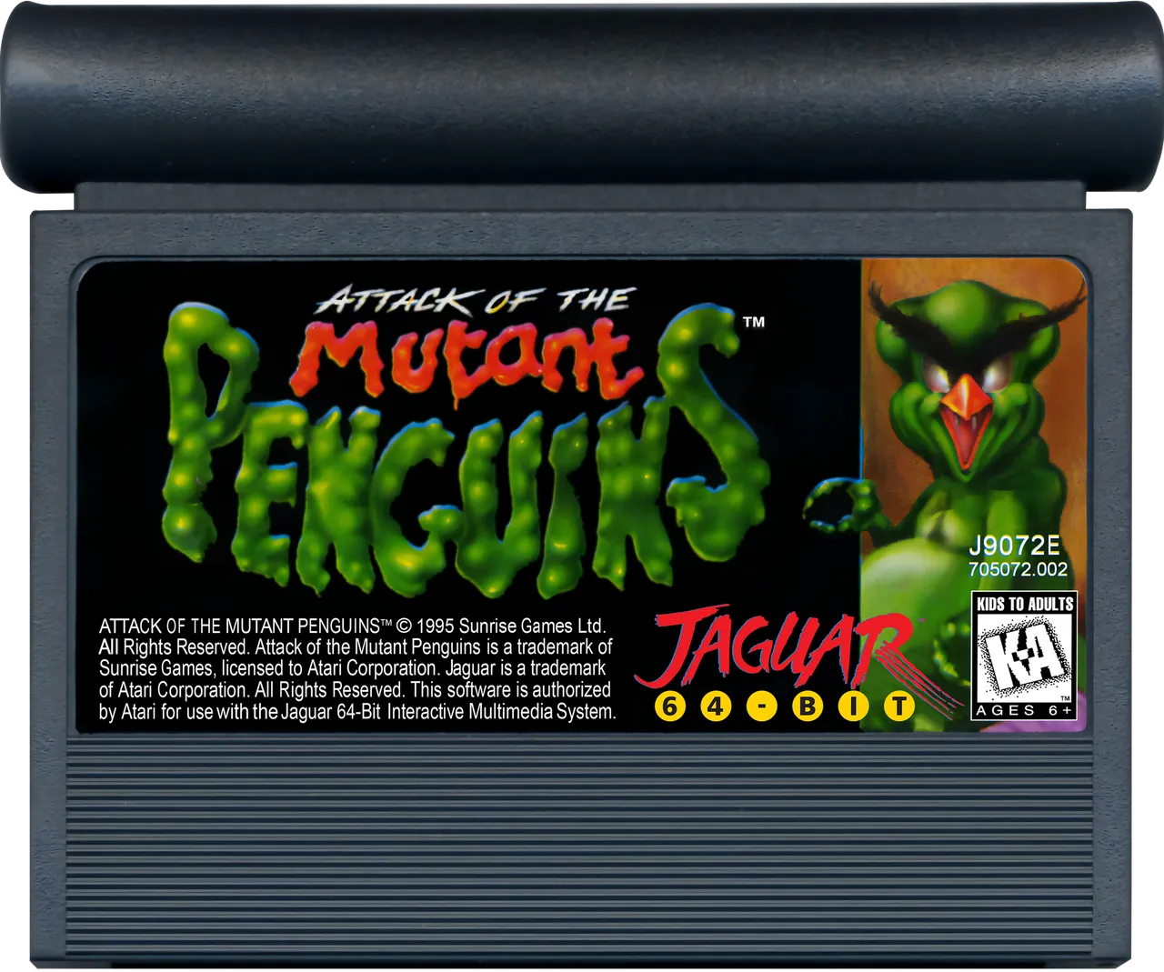 Attack of the Mutant Penguins — Box - Front