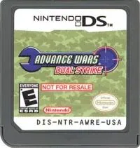 Advance Wars Dual Strike Nintendo DS Not for Resale