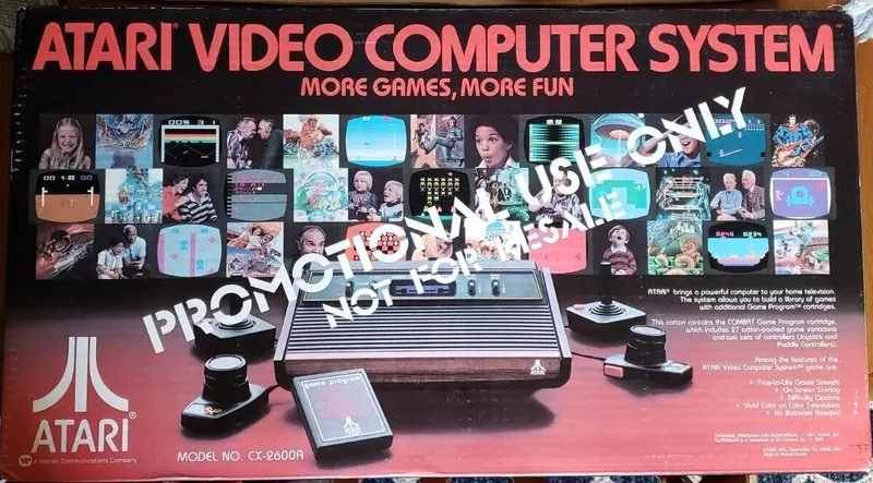 Atari 2600 System Not For Resale