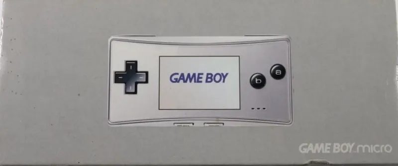 Game Boy Micro Silver
