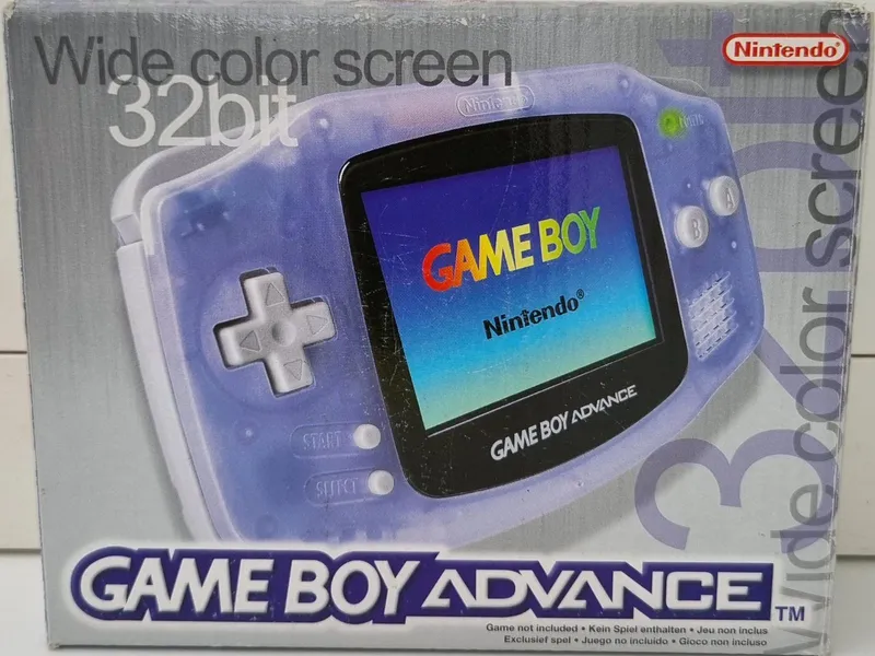 GameBoy Advance [Clear Purple] PAL