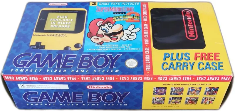 Nintendo Gameboy [Super Mario Land 1+2 And Carry Case Bundle] PAL