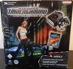 Gamecube Black Console [Need For Speed Underground Limited Edition Pak] PAL