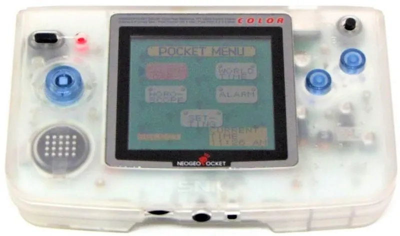 Neogeo Pocket Color System Crystal White