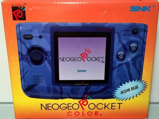 NeoGeo Pocket Color System [Ocean Blue]