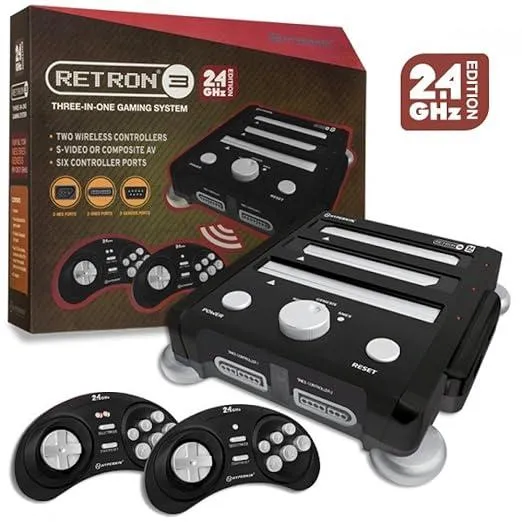 RetroN 3 [Black 2.4 GHz Edition]