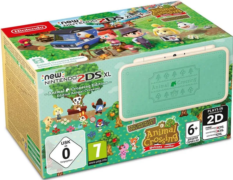 New Nintendo 2Ds Xl Animal Crossing Edition