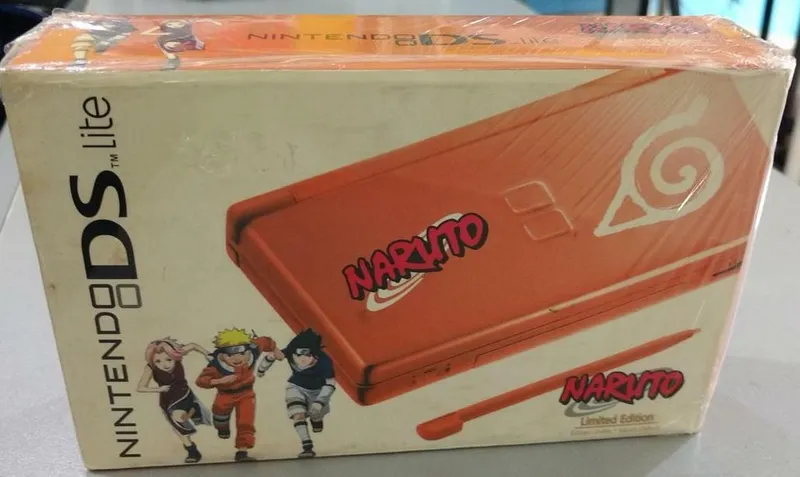 Orange Naruto Nintendo Ds Lite Limited Edition