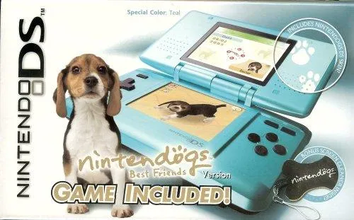 Teal Nintendogs Edition DS