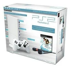 Ceramic White Playstation 2 Singstar Bundle
