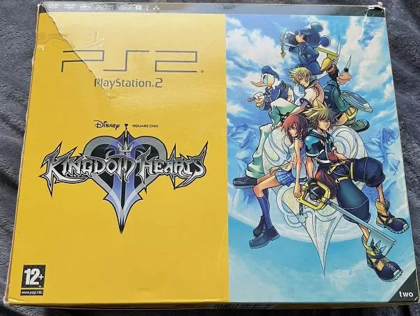 Playstation 2 Console Kingdom Hearts Ii Edition