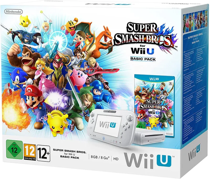 Wii U Console Basic Super Smash Bros Edition