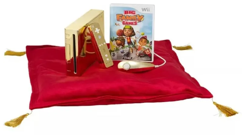 Nintendo Wii [Buckingham Palace 24K Gold]