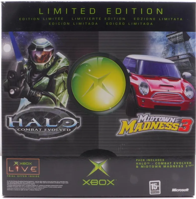 Limited Edition Halo & Midtown Madness 3 PAL
