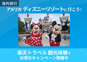 海外旅行 アメリカ ディズニーリゾートに行こう！