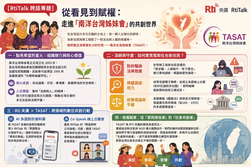 🌟 Empower & Co-create: 走進「南洋台灣姊妹會」的共創世界