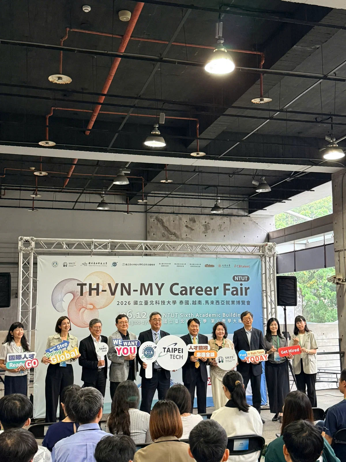 TH-VN-MY Career Fair at NTUT 4