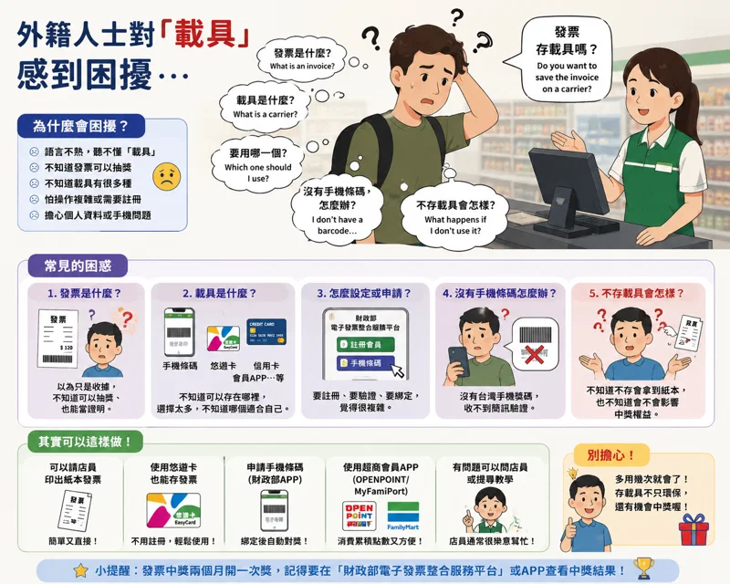 「發票要存載具嗎？」發票是什麼？什麼是載具？
