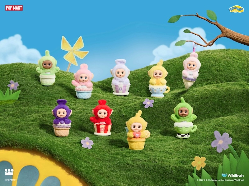 The Teletubbies are heading to London's Oxford Street with appearance at Pop Mart's flagship store