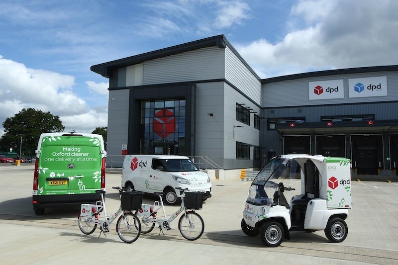 DPD confirms all electric delivery status for 10 UK towns and cities