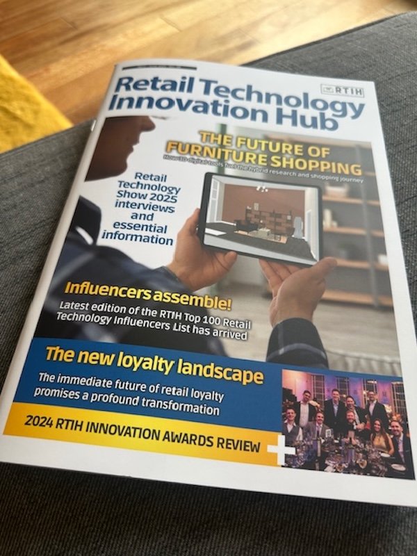 Pick up your free copy of the latest bumper edition of RTIH magazine at Retail Technology Show 2025