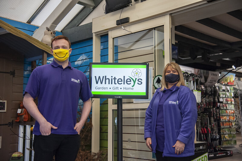 Whiteley’s deploys Videcon face covering detection tech