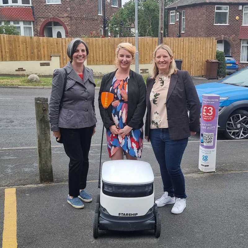 Starship Technologies talks ethical last mile, carbon reduction and regulation with Shadow Transport Secretary Louise Haigh