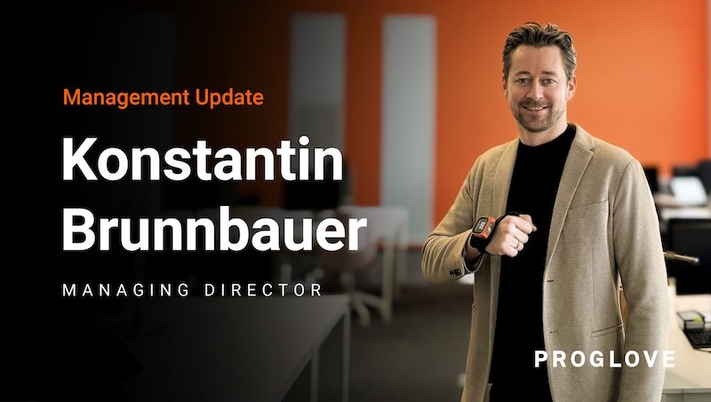 Wearable solutions specialist ProGlove unveils Konstantin Brunnbauer as its new MD