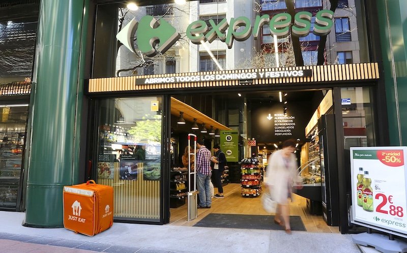 Carrefour and Just Eat look to reign in Spain as they bring rapid delivery service to the European country