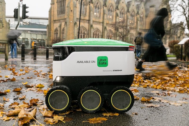 Starship Technologies and Uber Eats teams on last mile delivery with robots across Europe and US