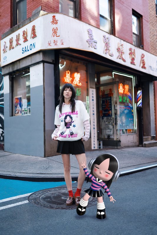 Bershka and FFFACE.ME team on collection that connects physical apparel with interactive experiences on TikTok