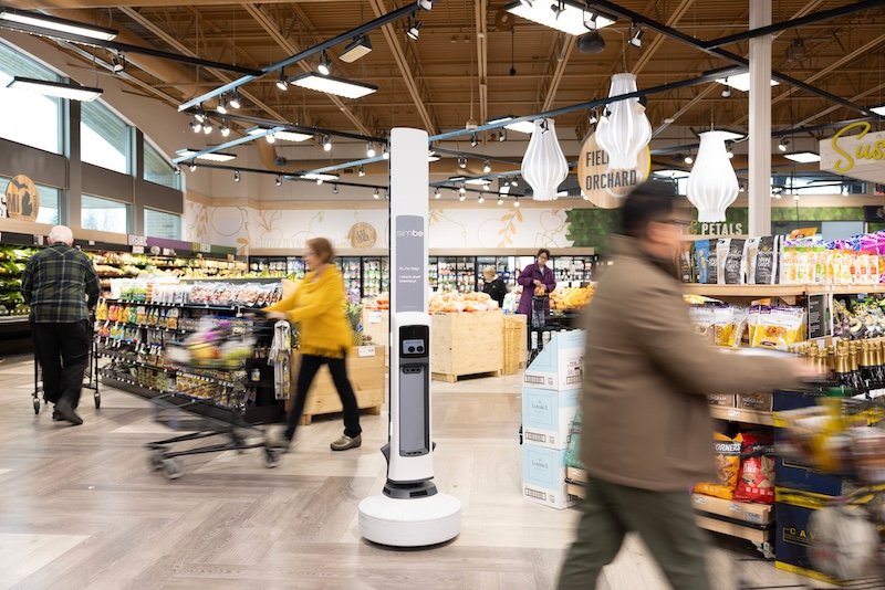 Tesco follows grocery rival Morrisons as it tests out Simbe’s Tally in-store stock scanning robot