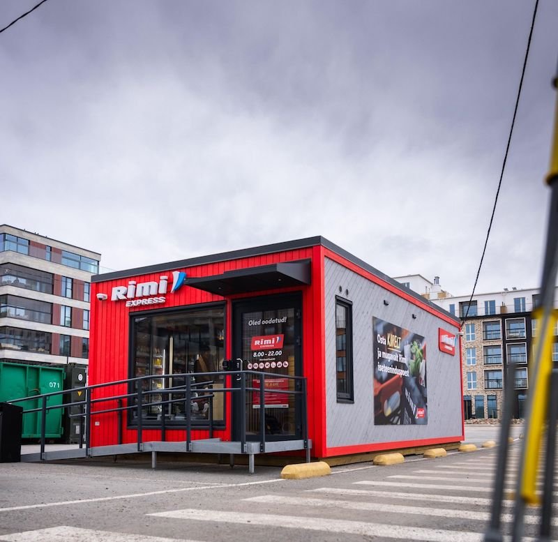 Beside the seaside: Rimi Baltic Group tests out Rimi Express unmanned autonomous store in Tallinn, Estonia