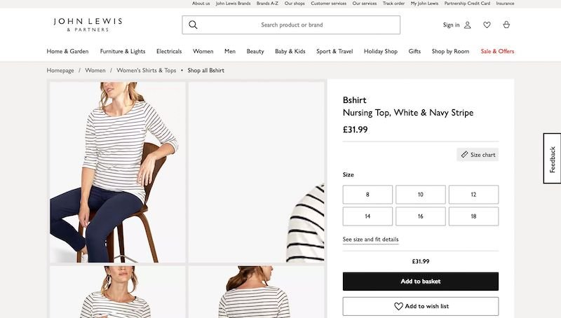 Circular fashion maternity brand The Bshirt taps Patchworks and Virtualstock tech for John Lewis launch