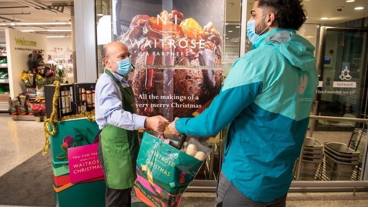 Waitrose ramps up Deliveroo rapid grocery delivery partnership