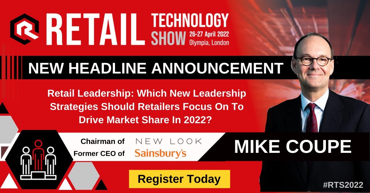 Former Sainsbury’s boss Mike Coupe joins Retail Technology Show speaker line up