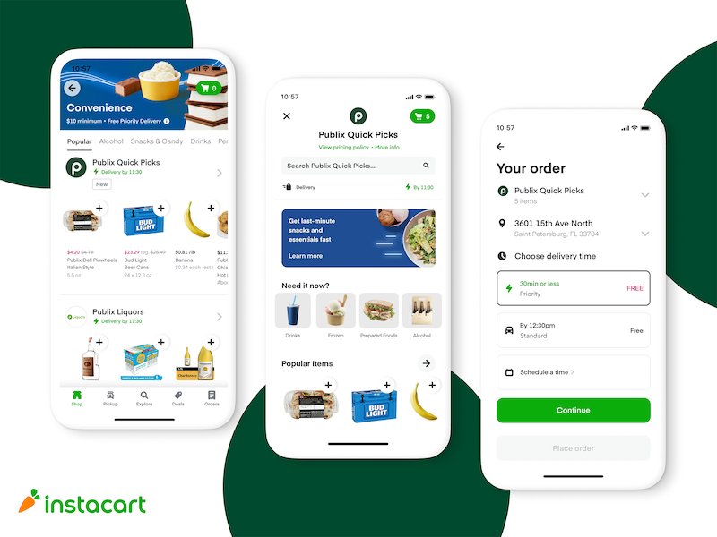 Instacart launches Publix Quick Picks online convenience store