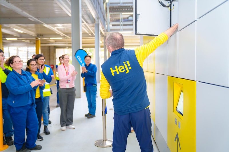 Ikea Australia works with Cleveron as retailer deploys bank of pick-up lockers at Rhodes Sydney store