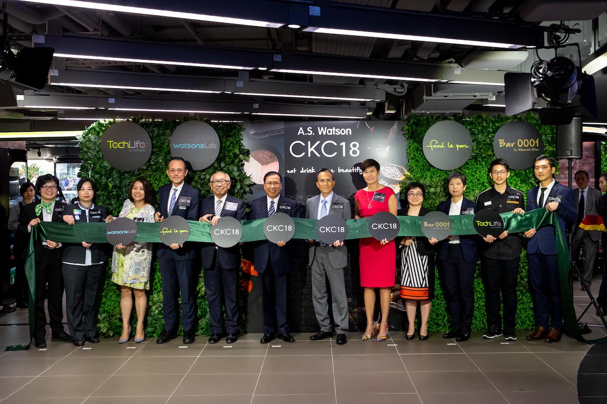 A.S. Watson taps innovative tech for CKC18 store