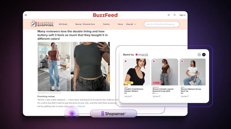 BuzzFeed launches shoppable editorial content for US audience via AI powered Shopsense tie up