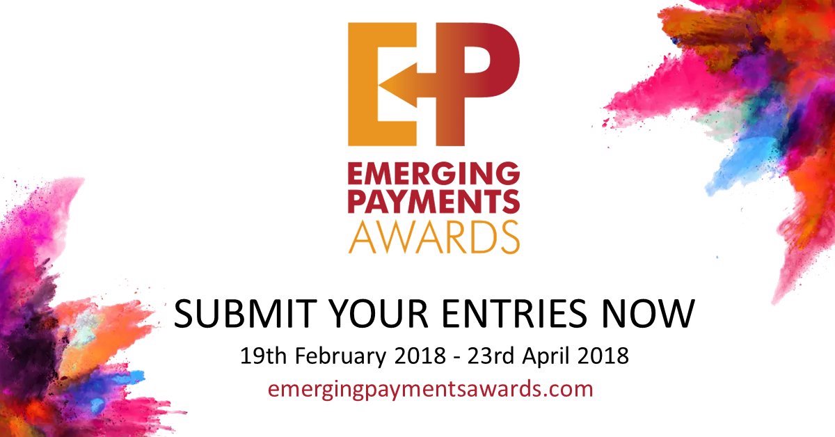 2018 Emerging Payments Awards: enter now