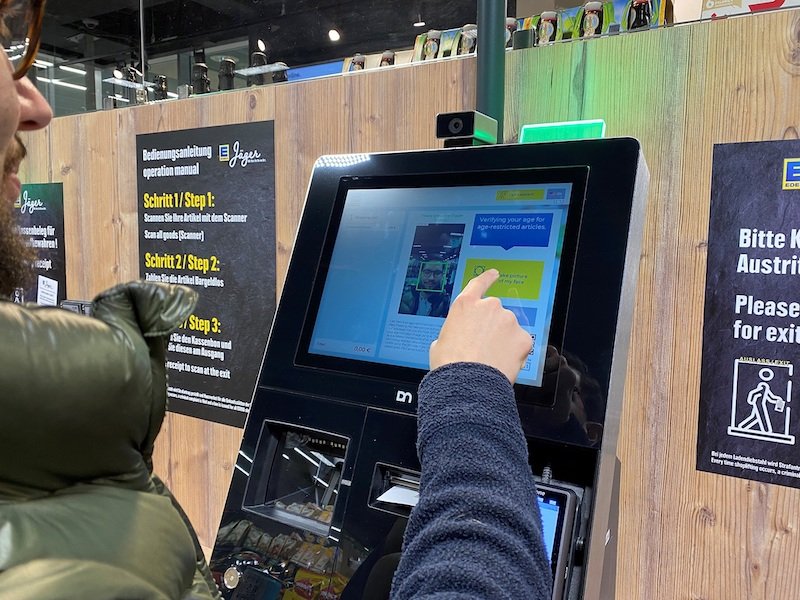EDEKA Jaeger teams with Diebold Nixdorf on AI powered age verification at self-service checkouts