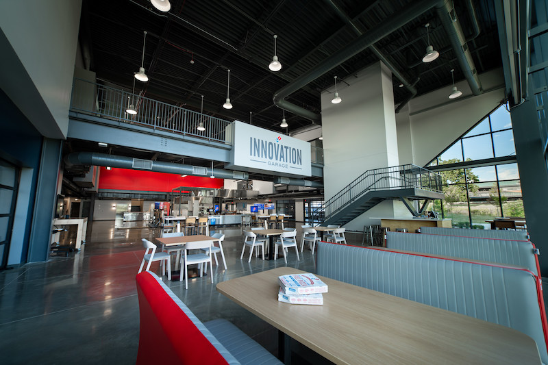 New tech ideas: Domino's Innovation Garage opens its doors