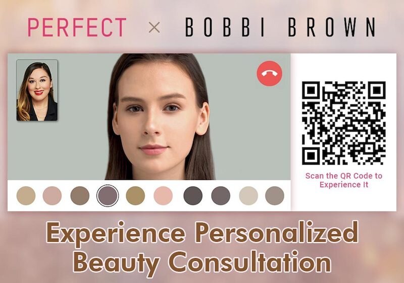 Bobbi Brown Cosmetics announces Perfect Corp. shoppertainment tie up