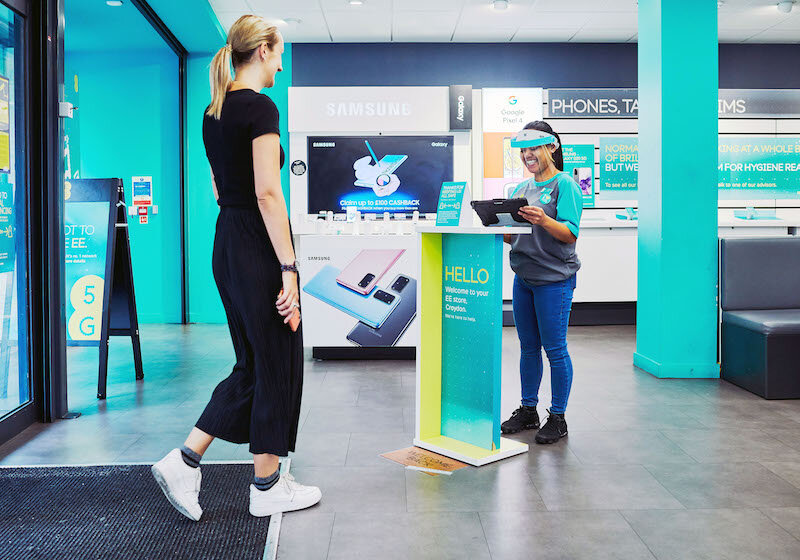 Virtual queues and contactless payments only as EE reopens stores