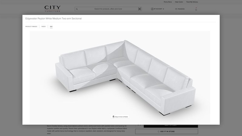 American retailer CITY Furniture partners with 3D Cloud as it looks to write the future of furniture shopping