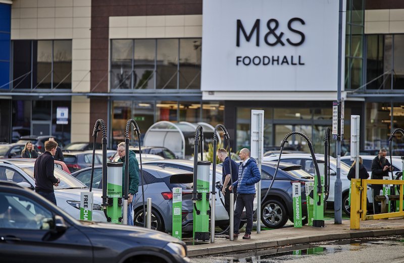 Our electric friends in the north: shoppers get new EV charging hub at Trafford’s White City Retail Park